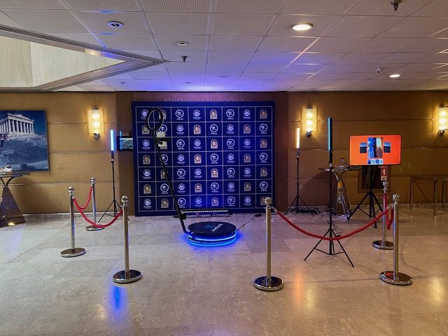 360Booth σε εκδήλωση